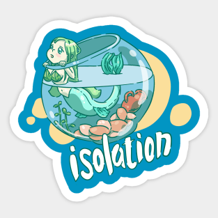 isolation (aquarium) Sticker